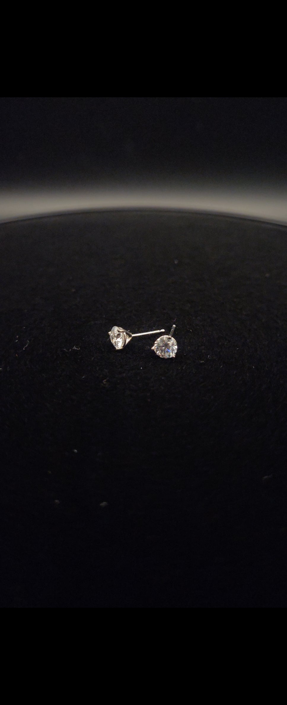 1/2 CT Lab Diamond Martini Studs - 14K White & Rose Gold

$690-$800