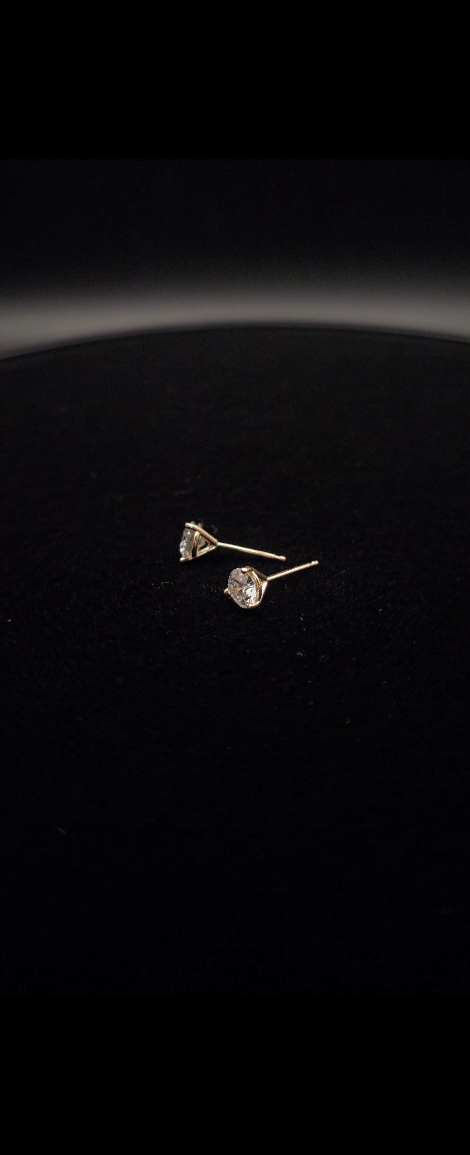 1/2 CT Lab Diamond Martini Studs - 14K White & Rose Gold

$690-$800